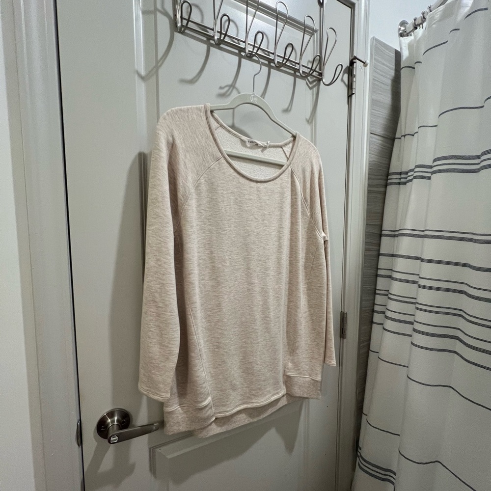 Athleta 🤎 Soft Sweatshirt Pullover Womens Medium